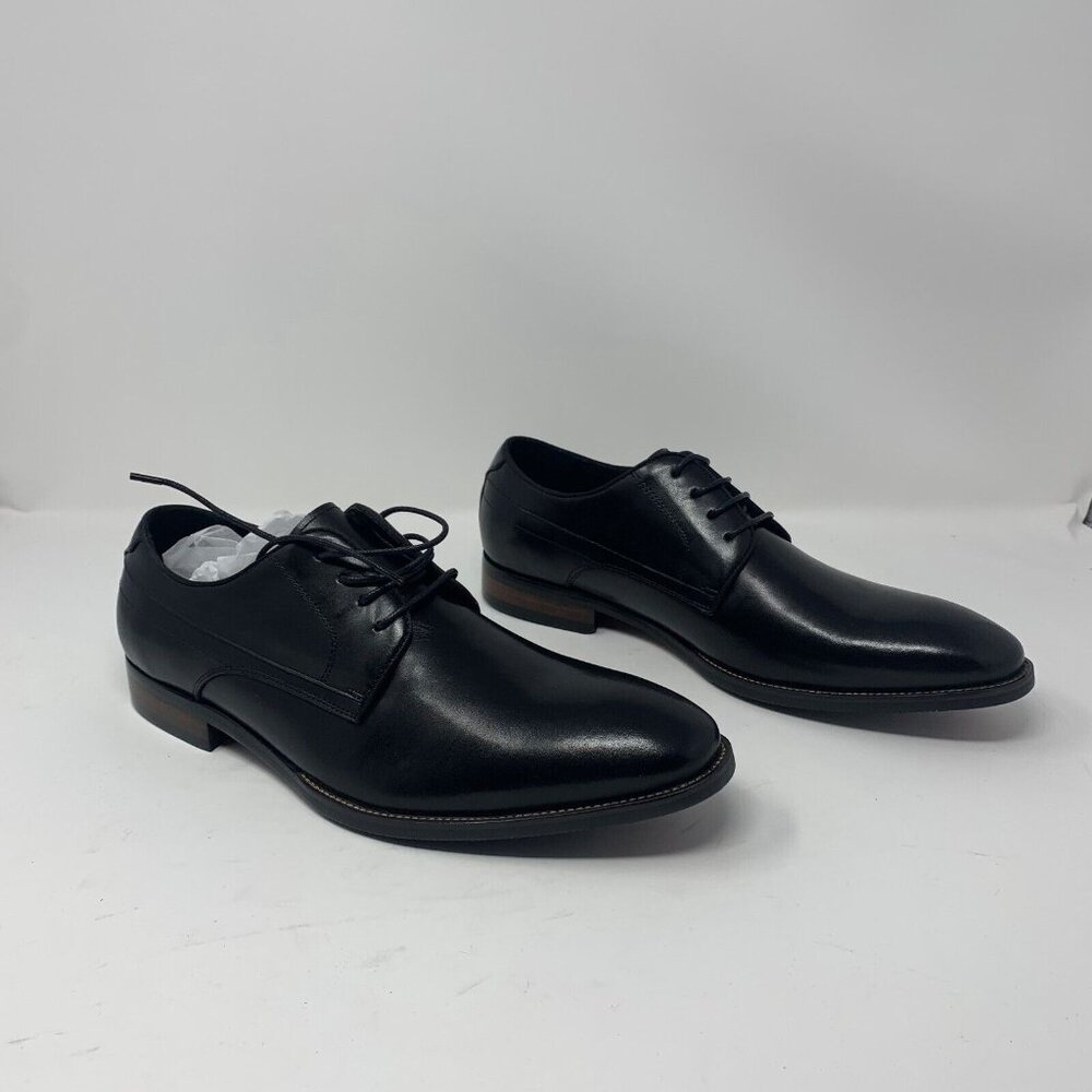 Vintage Foundry Co Elias VF1187 Dress Shoes Men's 9 Black Leather Oxfords S0669‎